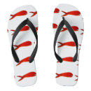Search for red fish thongs Sea