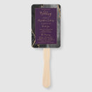 Search for purple and gold wedding programs Modern