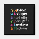 Search for autism magnets Mum