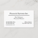 Search for financial planner business cards Counsellor