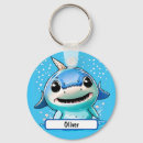 Search for cartoon sharks key rings Cute