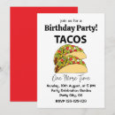 Search for food birthday invitations Tacos