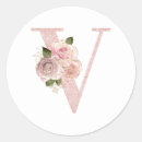 Search for monogram v stickers Initial