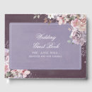 Search for plum wedding guest books Elegant