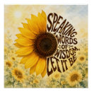 Search for sunflower quote posters Garden