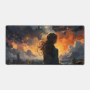 Search for blue fire mousepads Orange