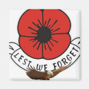 Search for poppies magnets Remembrance