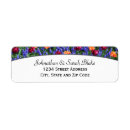 Search for purple tulips return address labels Flower