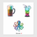 Search for octopus illustration stickers Marine