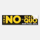 Search for status bumper stickers President