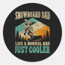 Search for snowboarding dad stickers Snowboarder