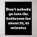 Search for bathroom posters Music