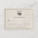 Search for cattle rsvp cards Rustic