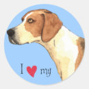 Search for foxhound stickers Dog