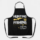 Search for funny hunting aprons Fishing