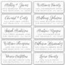 Search for rsvp stickers Black and white