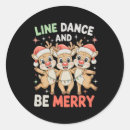 Search for dancing reindeer stickers Santa