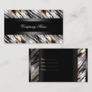 Search for indestructible business cards Black