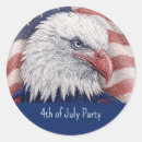 Search for white eagle stickers Red white blue