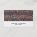 Search for brick business cards Modern