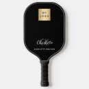 Search for cool pickleball paddles Monogram initials