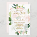 Search for rustic 21st birthday invitations Floral