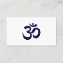 Search for ohm business cards Buddhism