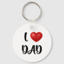 Search for i love dad key rings Typography