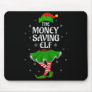 Search for christmas elf mousepads Women
