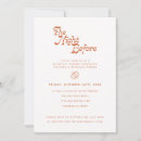 Search for retro rehearsal dinner invitations Modern