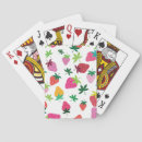 Search for strawberry playing cards Food