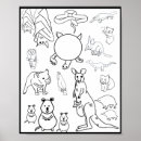 Search for australian animal posters Kangaroo
