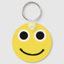 Search for emoticon key rings Happy face