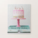 Search for happy birthday cake puzzles Girl