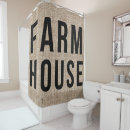 Search for burlap shower curtains Country