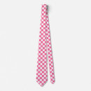 Search for pink plaid ties Check