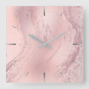 Search for pink marble clocks Luxury