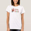 Search for merry christmas in portuguese tshirts Santa