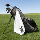 Search for logo golf towels Black