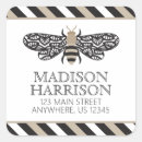 Search for queen bee return address labels Gold