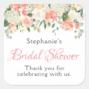 Search for watercolor bridal shower stickers Girly