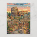 Search for colosseum postcards Illustration