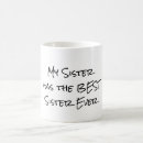 Search for funny sister quote mugs Sisters