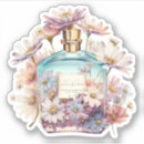 Search for perfume bottle stickers Flowers