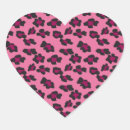 Search for leopard print heart stickers Pattern