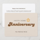 Search for business anniversary cards Happy home anniversary
