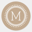 Search for circle monogram stickers Monogrammed
