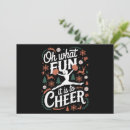 Search for cheerleading christmas cards Santa