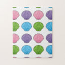 Search for seashell puzzles Pink