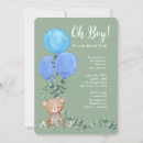 Search for green baby boy shower invitations Spring summer fall winter